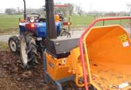 Tracteur Iseki + broyeur