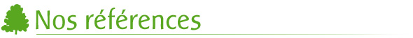 Nos références Nos références